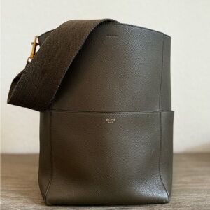 Celine Medium Seau Sangle bag.